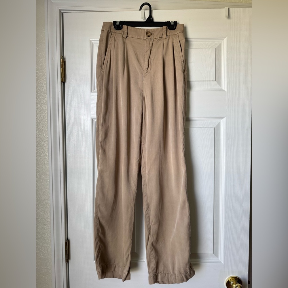 LOFT Emory Light Tan Women's Trousers